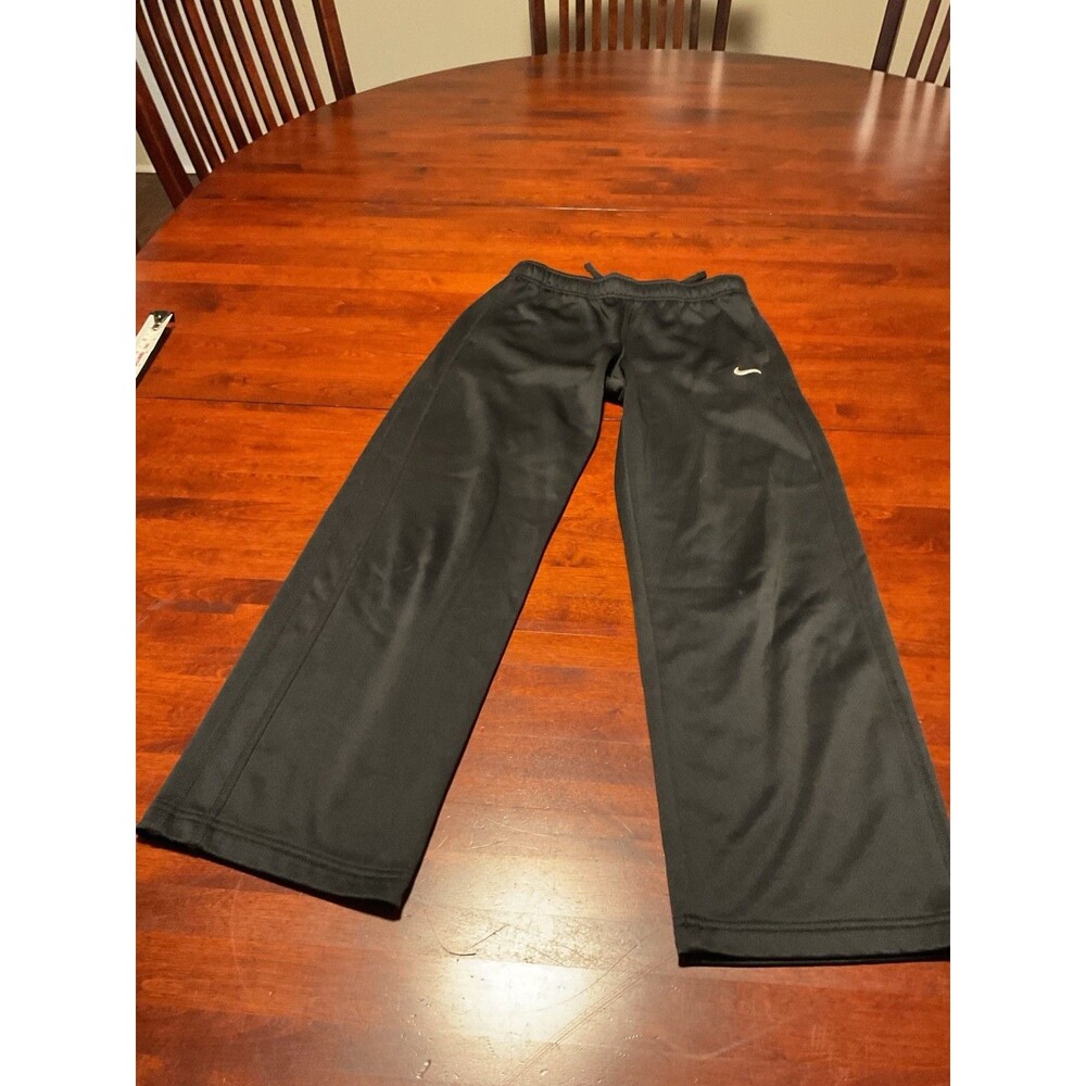 Nike black sweatpants boy medium